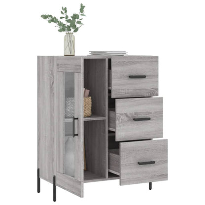 Sideboard Grau Sonoma 69,5x34x90 cm Holzwerkstoff - Pazzar.ch