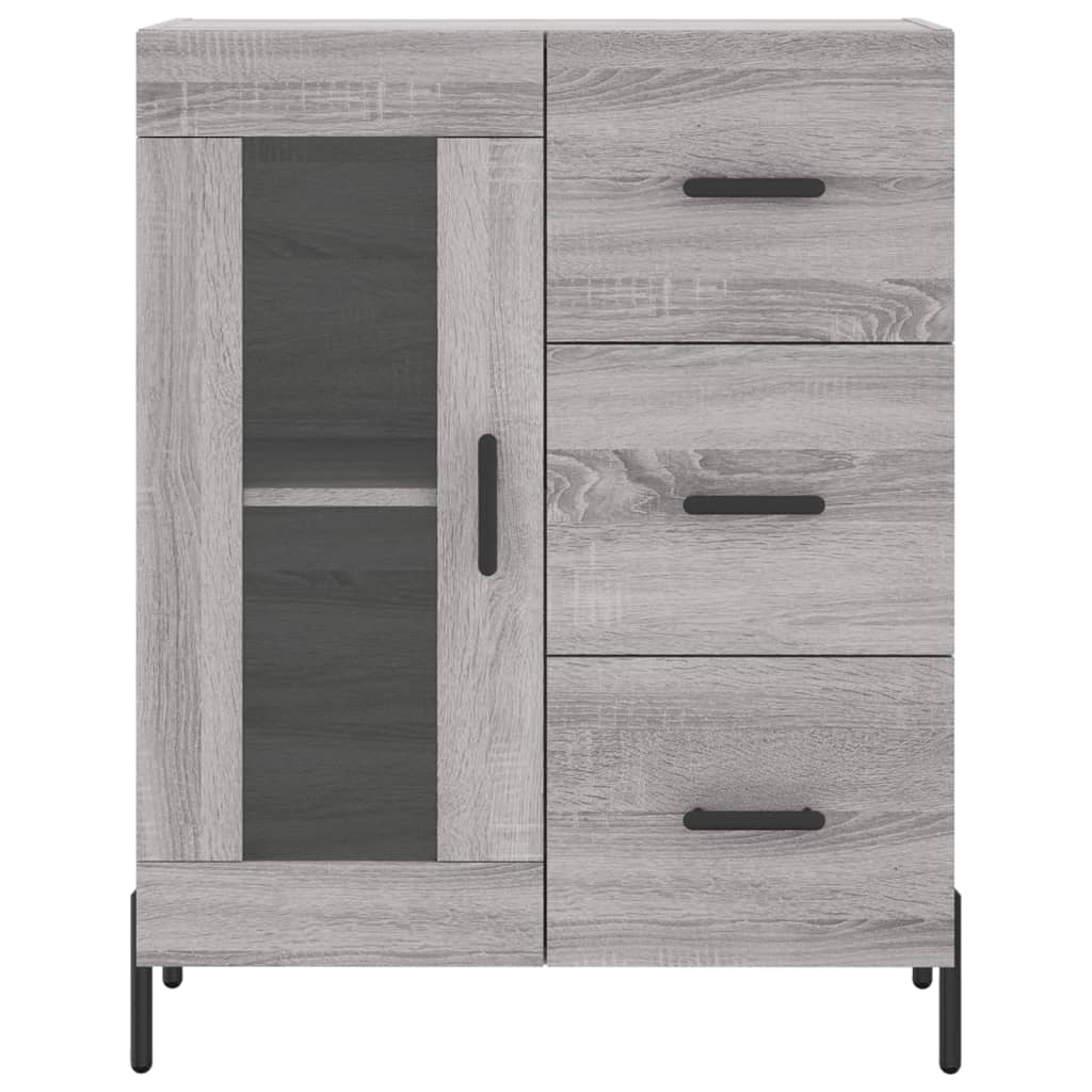Sideboard Grau Sonoma 69,5x34x90 cm Holzwerkstoff - Pazzar.ch