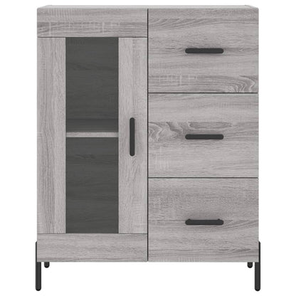Sideboard Grau Sonoma 69,5x34x90 cm Holzwerkstoff - Pazzar.ch