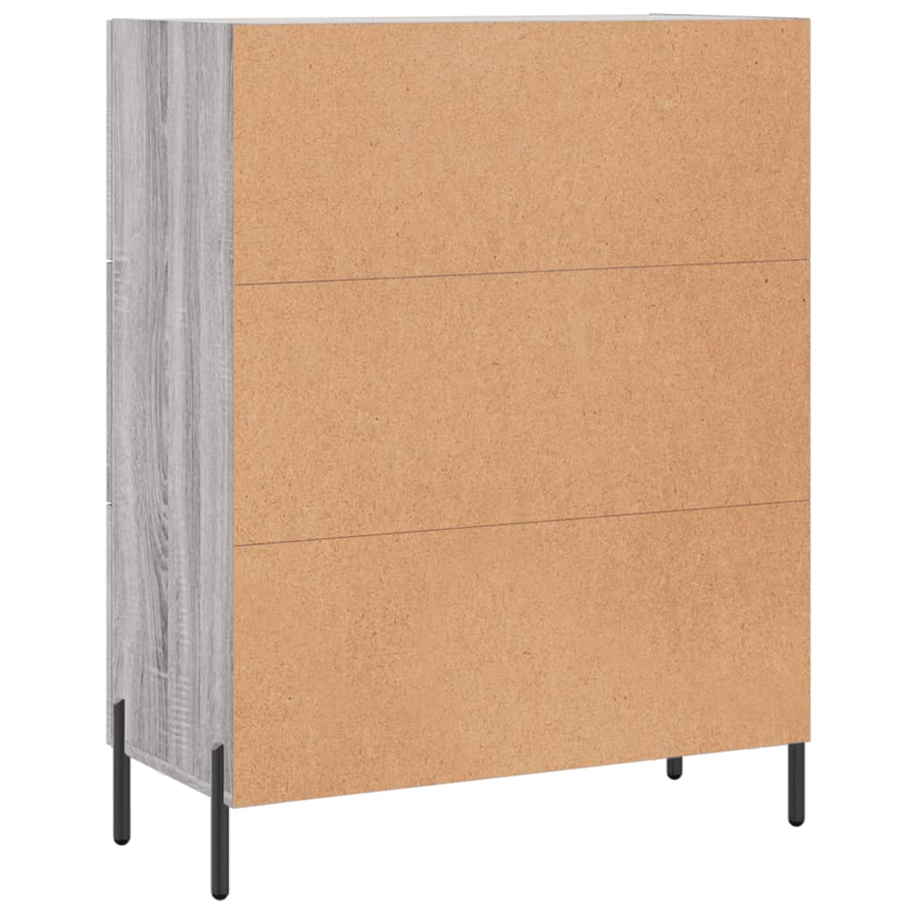 Sideboard Grau Sonoma 69,5x34x90 cm Holzwerkstoff - Pazzar.ch