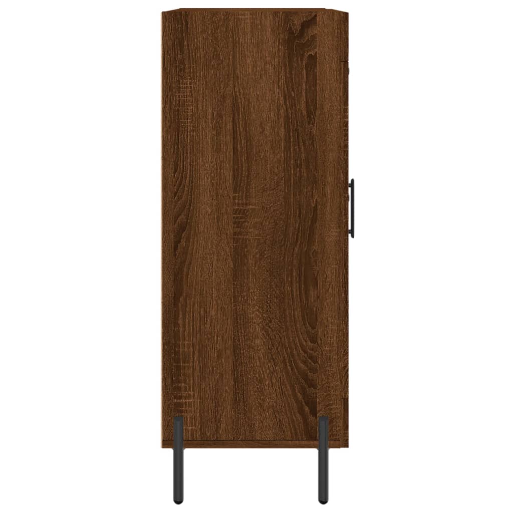 Sideboard Braun Eichen-Optik 69,5x34x90 cm Holzwerkstoff - Pazzar.ch