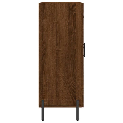 Sideboard Braun Eichen-Optik 69,5x34x90 cm Holzwerkstoff - Pazzar.ch