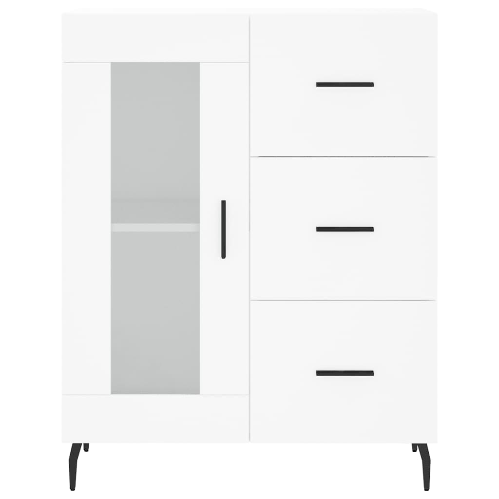 Sideboard Weiß 69,5x34x90 cm Holzwerkstoff - Pazzar.ch