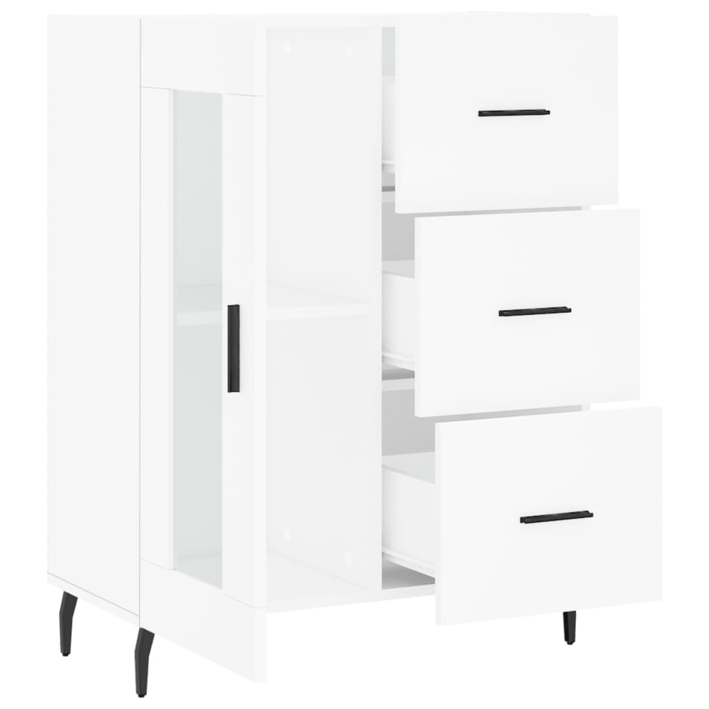 Sideboard Weiß 69,5x34x90 cm Holzwerkstoff - Pazzar.ch