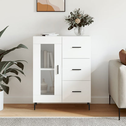 Sideboard Weiß 69,5x34x90 cm Holzwerkstoff - Pazzar.ch
