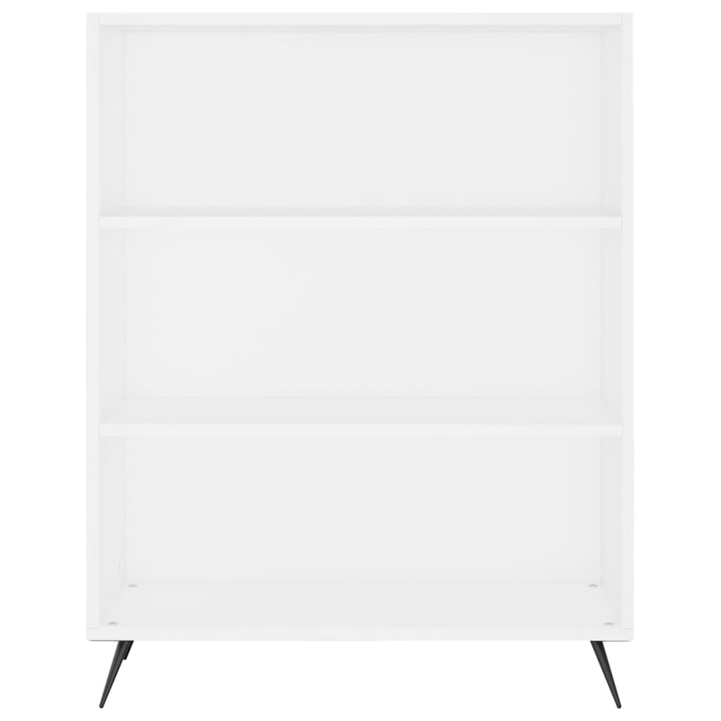 Bücherregal Weiß 69,5x32,5x90 cm Holzwerkstoff - Pazzar.ch