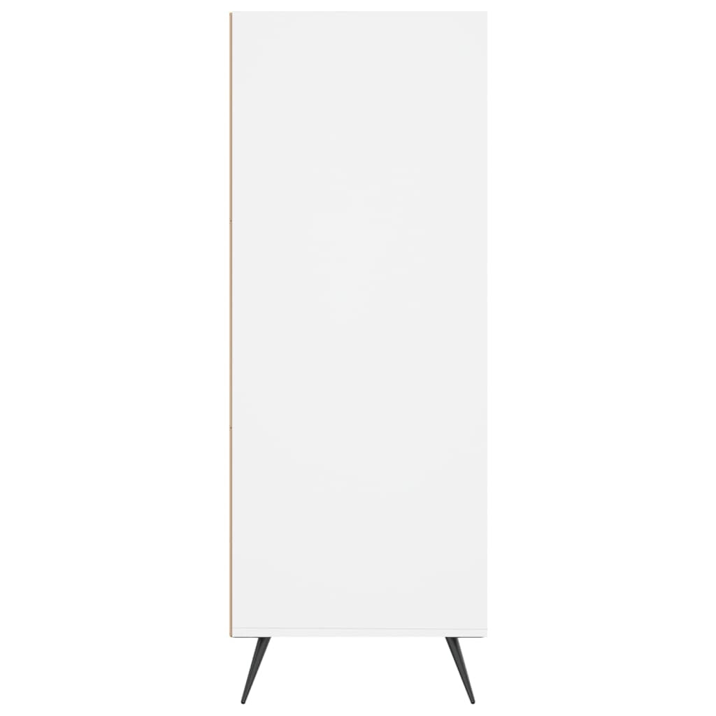 Bücherregal Weiß 69,5x32,5x90 cm Holzwerkstoff - Pazzar.ch