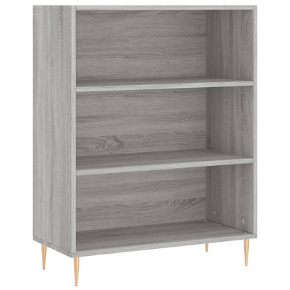 Bücherregal Grau Sonoma 69,5x32,5x90 cm Holzwerkstoff - Pazzar.ch