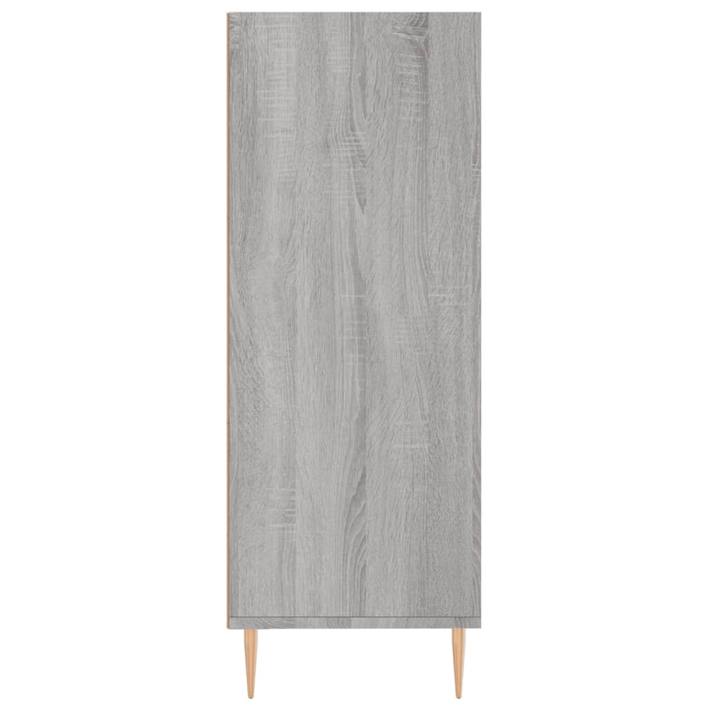 Bücherregal Grau Sonoma 69,5x32,5x90 cm Holzwerkstoff - Pazzar.ch