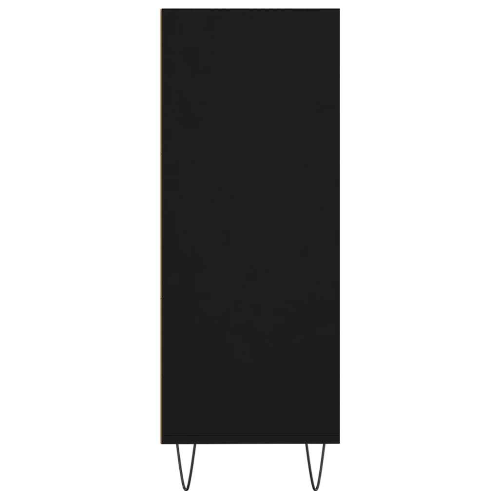 Bücherregal Schwarz 69,5x32,5x90 cm Holzwerkstoff - Pazzar.ch