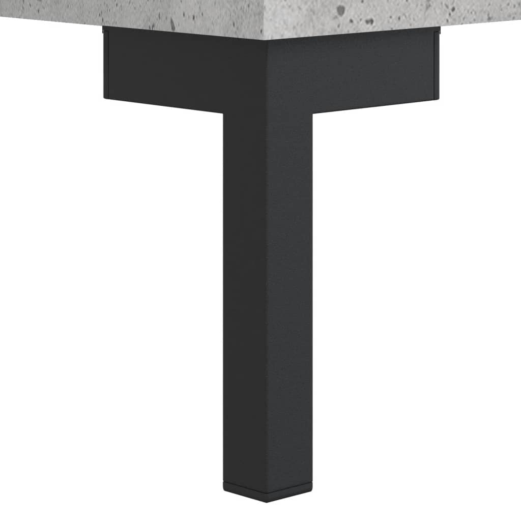 Bücherregal Betongrau 69,5x32,5x90 cm Holzwerkstoff - Pazzar.ch