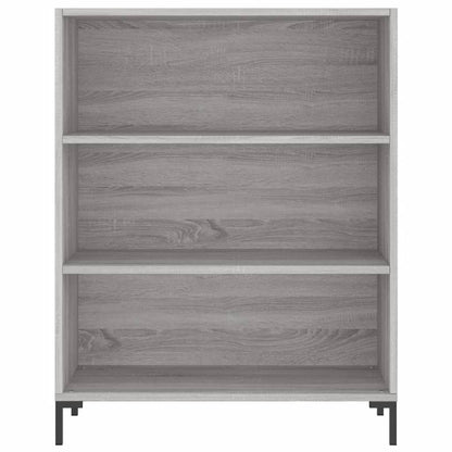 Bücherregal Grau Sonoma 69,5x32,5x90 cm Holzwerkstoff - Pazzar.ch
