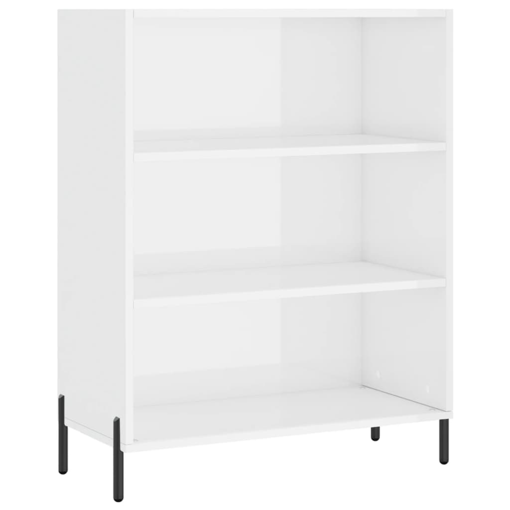 Regalschrank Weiß 69,5x32,5x90 cm Holzwerkstoff - Pazzar.ch