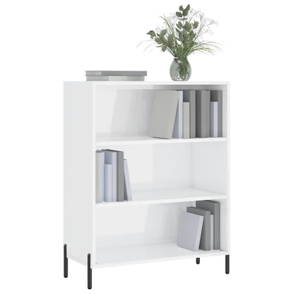 Regalschrank Weiß 69,5x32,5x90 cm Holzwerkstoff - Pazzar.ch