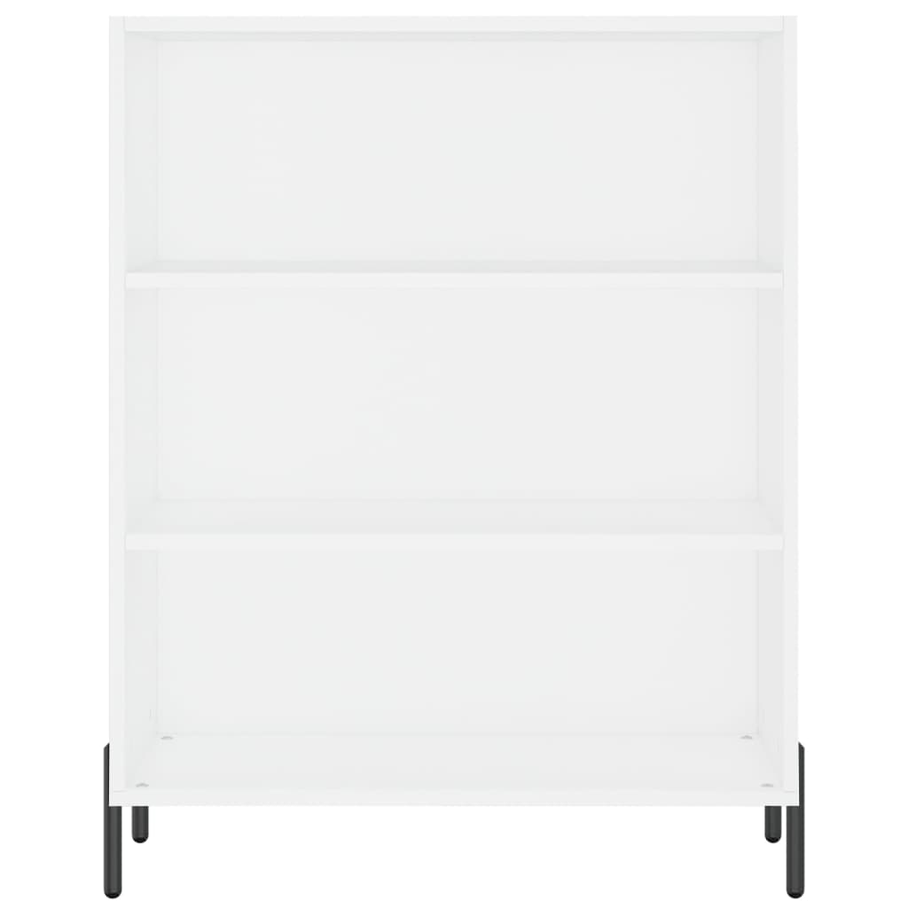 Regalschrank Weiß 69,5x32,5x90 cm Holzwerkstoff - Pazzar.ch