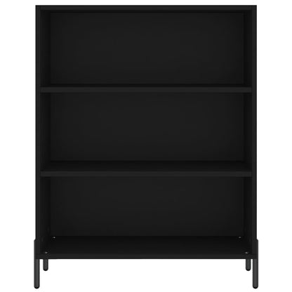 Regalschrank Schwarz 69,5x32,5x90 cm Holzwerkstoff - Pazzar.ch