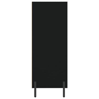 Regalschrank Schwarz 69,5x32,5x90 cm Holzwerkstoff - Pazzar.ch