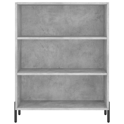 Regalschrank Betongrau 69,5x32,5x90 cm Holzwerkstoff - Pazzar.ch