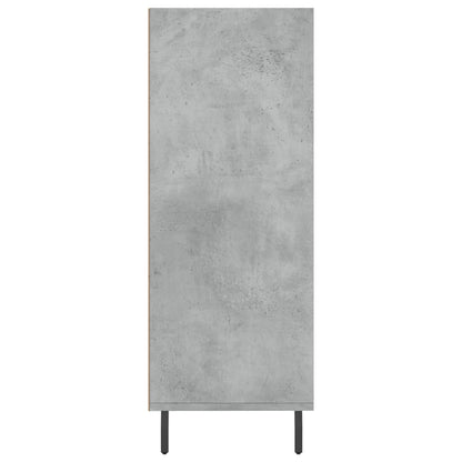 Regalschrank Betongrau 69,5x32,5x90 cm Holzwerkstoff - Pazzar.ch