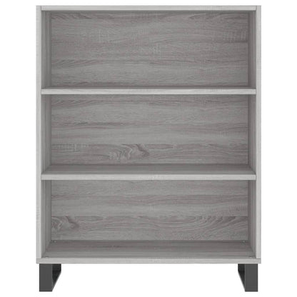 Regalschrank Grau Sonoma 69,5x32,5x90 cm Holzwerkstoff - Pazzar.ch