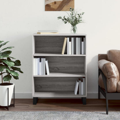 Regalschrank Grau Sonoma 69,5x32,5x90 cm Holzwerkstoff - Pazzar.ch