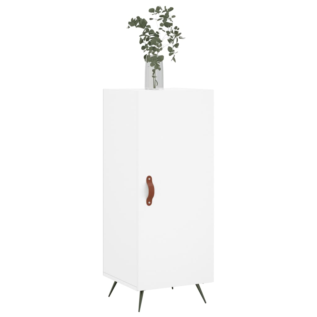 Sideboard Weiß 34,5x34x90 cm Holzwerkstoff - Pazzar.ch