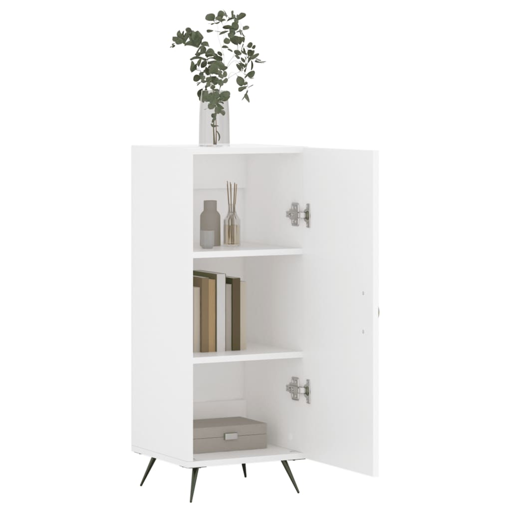Sideboard Weiß 34,5x34x90 cm Holzwerkstoff - Pazzar.ch