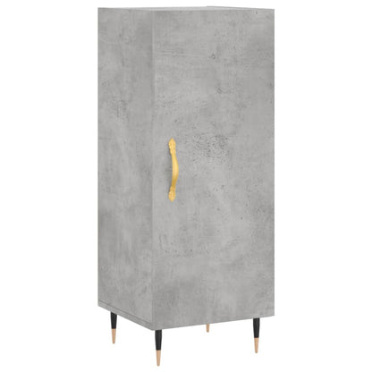 Sideboard Betongrau 34,5x34x90 cm Holzwerkstoff - Pazzar.ch