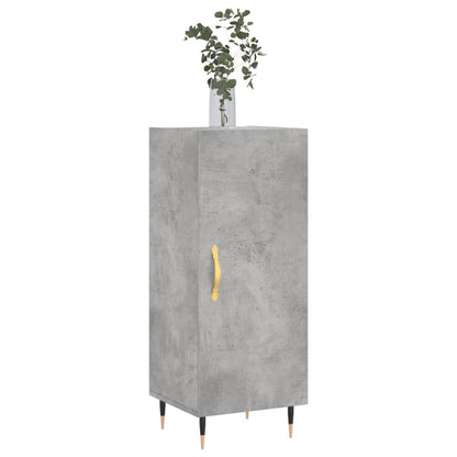Sideboard Betongrau 34,5x34x90 cm Holzwerkstoff - Pazzar.ch