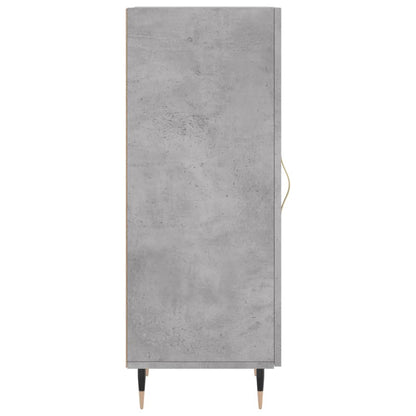 Sideboard Betongrau 34,5x34x90 cm Holzwerkstoff - Pazzar.ch