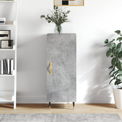 Sideboard Betongrau 34,5x34x90 cm Holzwerkstoff - Pazzar.ch