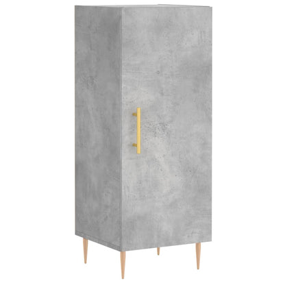Sideboard Betongrau 34,5x34x90 cm Holzwerkstoff - Pazzar.ch