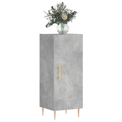 Sideboard Betongrau 34,5x34x90 cm Holzwerkstoff - Pazzar.ch