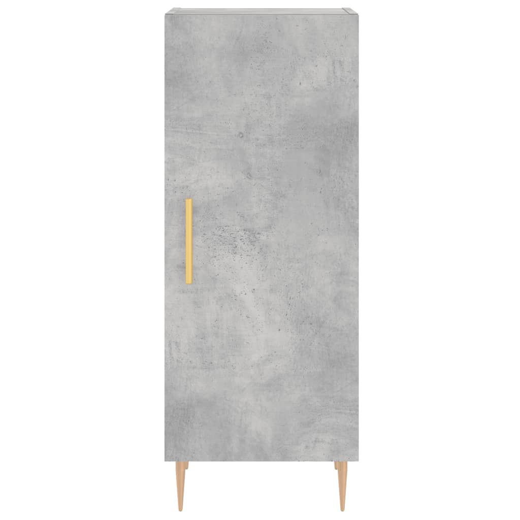 Sideboard Betongrau 34,5x34x90 cm Holzwerkstoff - Pazzar.ch