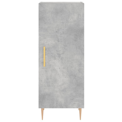 Sideboard Betongrau 34,5x34x90 cm Holzwerkstoff - Pazzar.ch