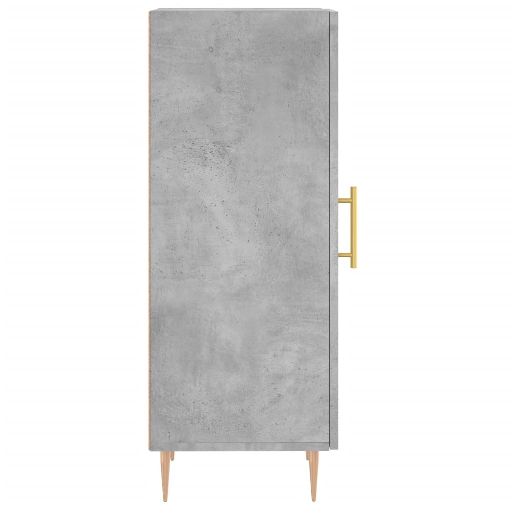 Sideboard Betongrau 34,5x34x90 cm Holzwerkstoff - Pazzar.ch