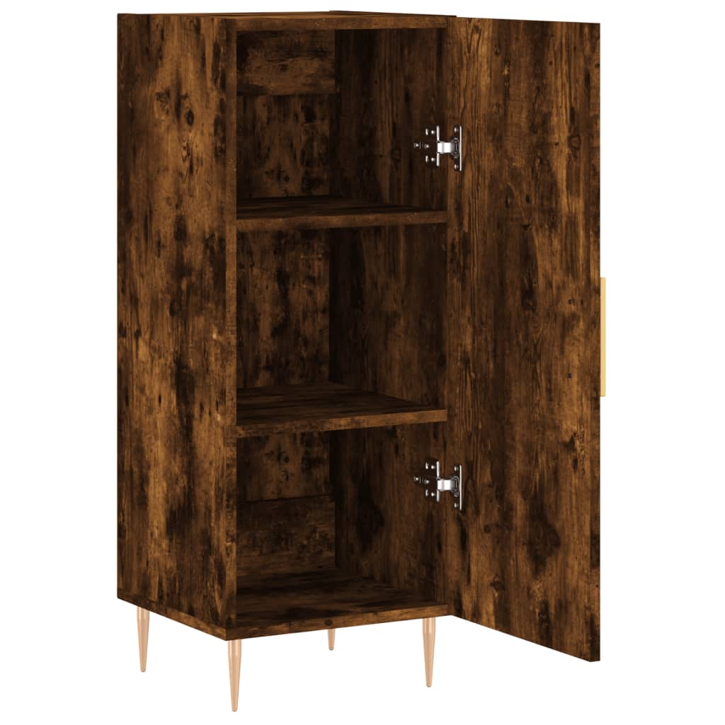 Sideboard Räuchereiche 34,5x34x90 cm Holzwerkstoff - Pazzar.ch
