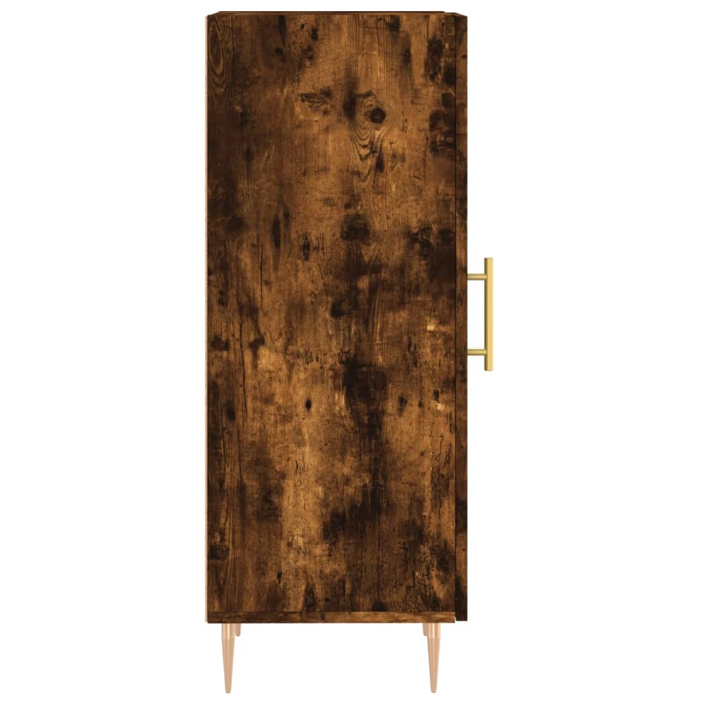 Sideboard Räuchereiche 34,5x34x90 cm Holzwerkstoff - Pazzar.ch