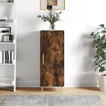 Sideboard Räuchereiche 34,5x34x90 cm Holzwerkstoff - Pazzar.ch