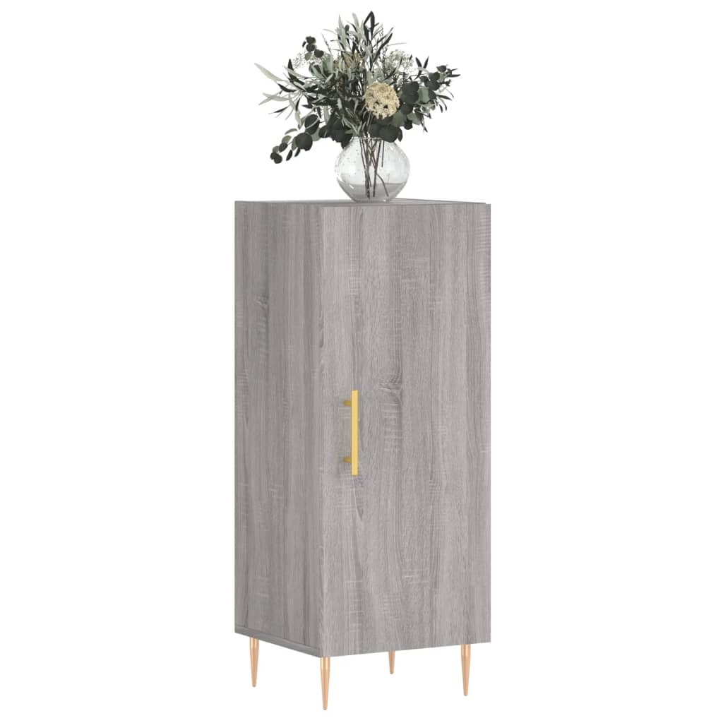 Sideboard Grau Sonoma 34,5x34x90 cm Holzwerkstoff - Pazzar.ch