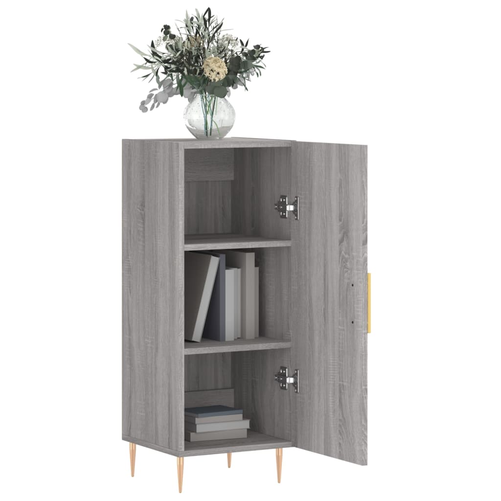 Sideboard Grau Sonoma 34,5x34x90 cm Holzwerkstoff - Pazzar.ch