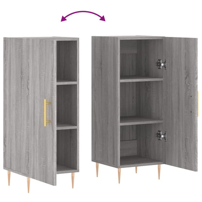 Sideboard Grau Sonoma 34,5x34x90 cm Holzwerkstoff - Pazzar.ch