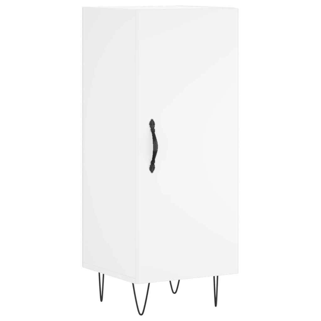 Sideboard Weiß 34,5x34x90 cm Holzwerkstoff - Pazzar.ch
