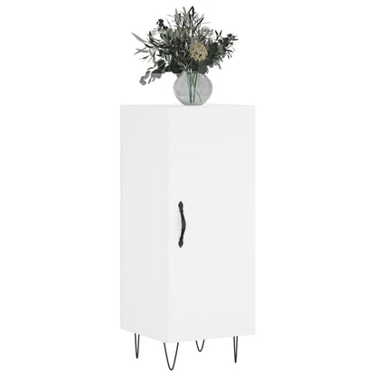 Sideboard Weiß 34,5x34x90 cm Holzwerkstoff - Pazzar.ch