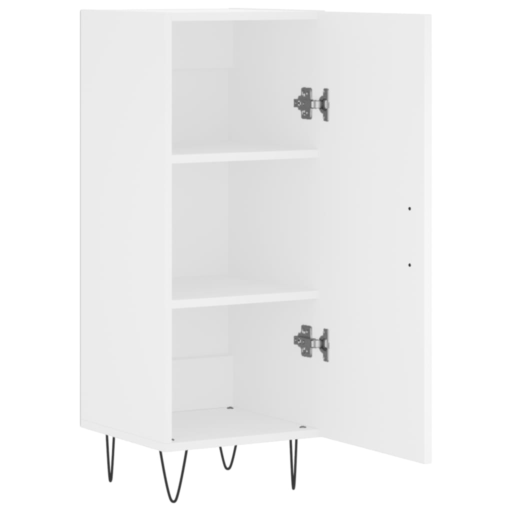 Sideboard Weiß 34,5x34x90 cm Holzwerkstoff - Pazzar.ch