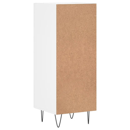 Sideboard Weiß 34,5x34x90 cm Holzwerkstoff - Pazzar.ch