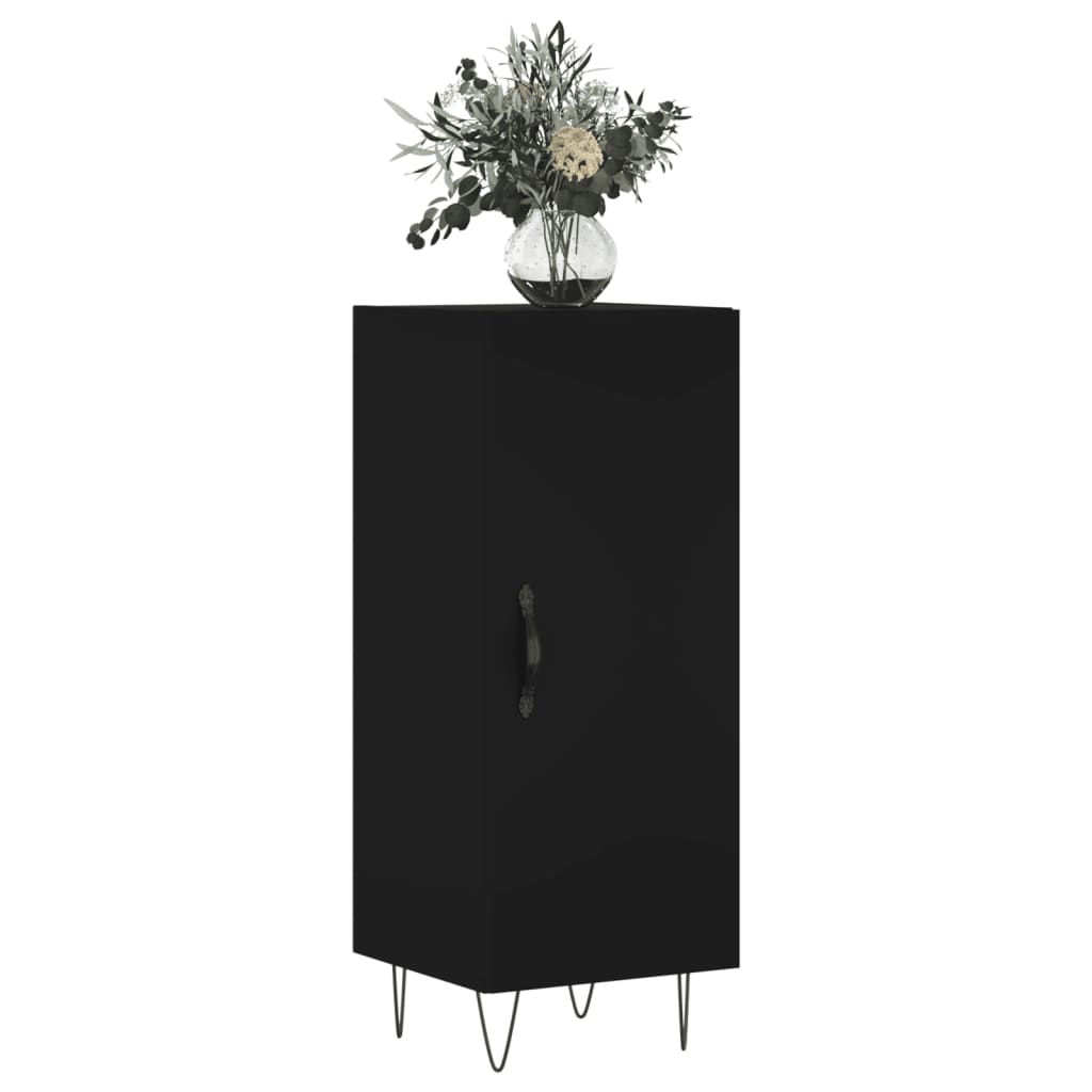 Sideboard Schwarz 34,5x34x90 cm Holzwerkstoff - Pazzar.ch