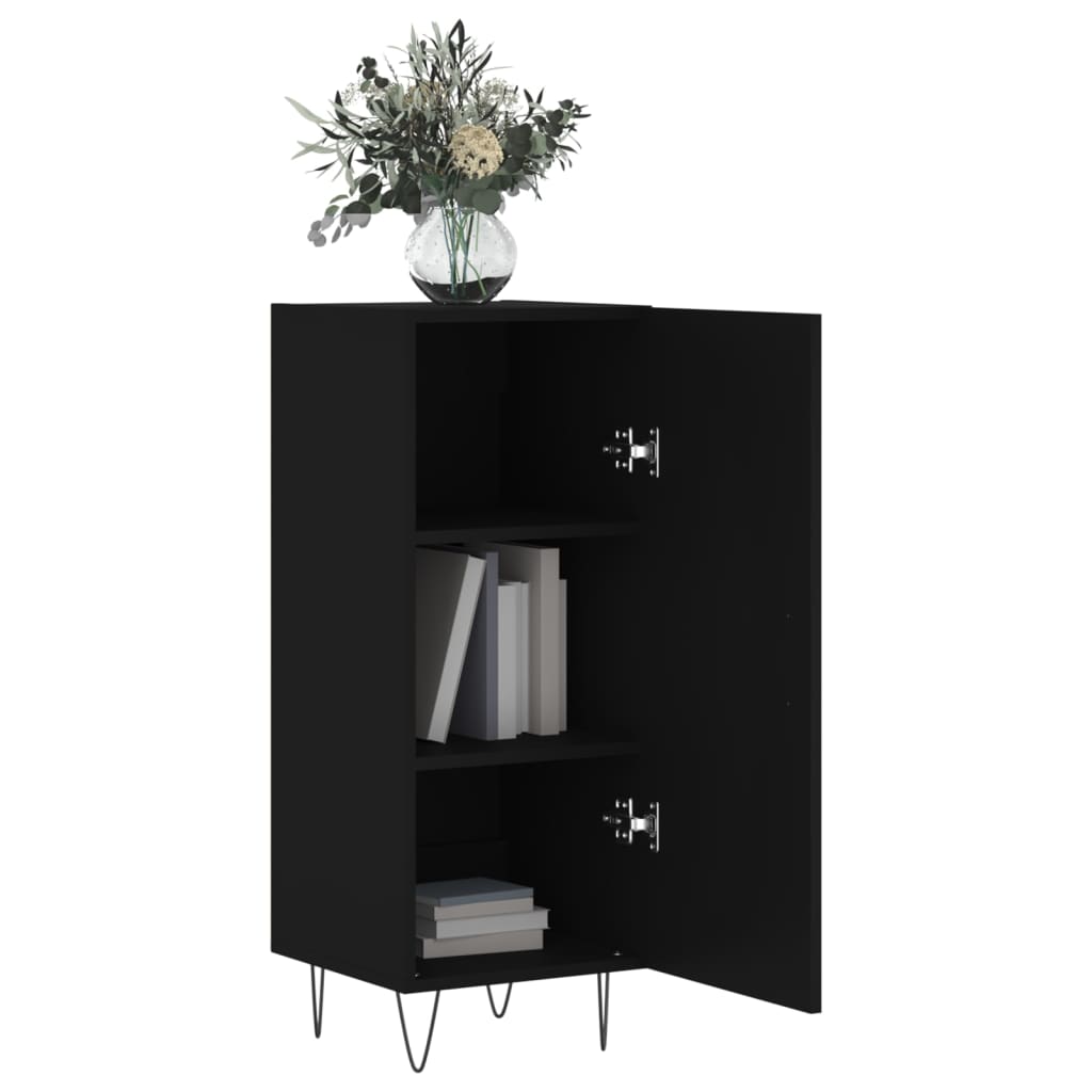 Sideboard Schwarz 34,5x34x90 cm Holzwerkstoff - Pazzar.ch