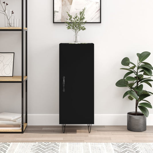 Sideboard Schwarz 34,5x34x90 cm Holzwerkstoff - Pazzar.ch