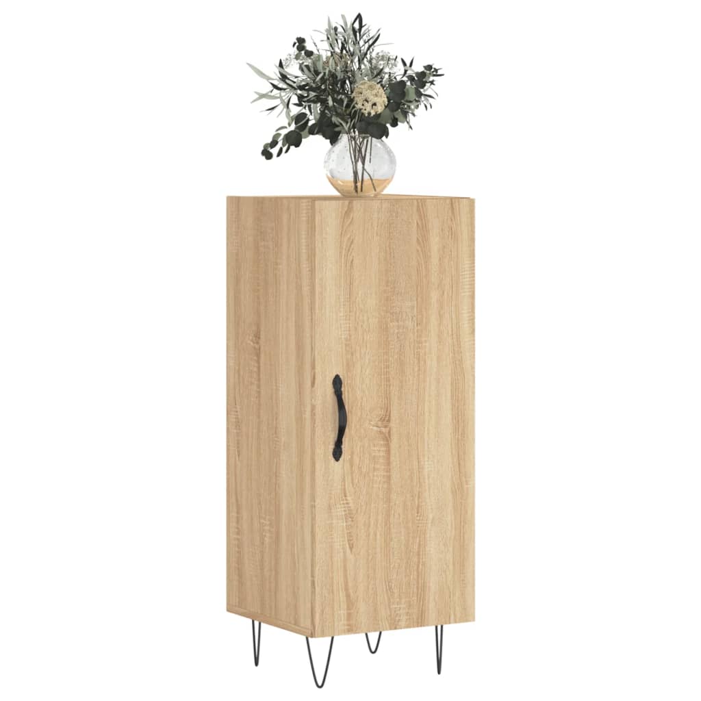 Sideboard Sonoma-Eiche 34,5x34x90 cm Holzwerkstoff - Pazzar.ch